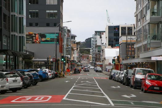 Wellington's business district