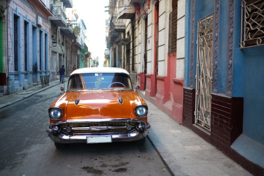 Old car in Havana, Cuba