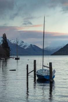 Lake Wakatipu sailing boat
