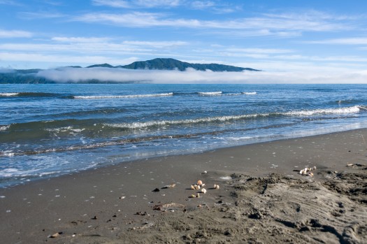 Kapiti Island fog sea