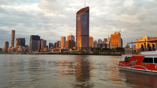 Brisbane from the river