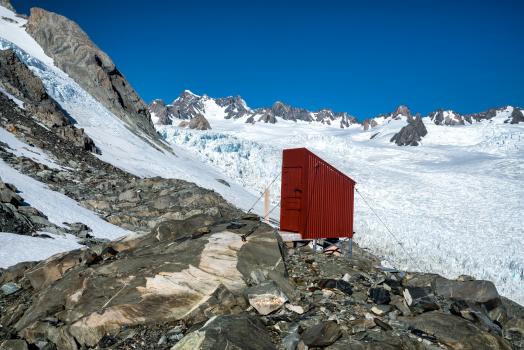 Toilet at Almer Hut  Franz Josef glacier