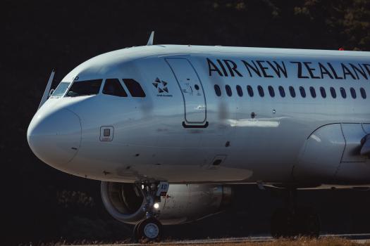 Star alliance AIR New Zealand aircraft