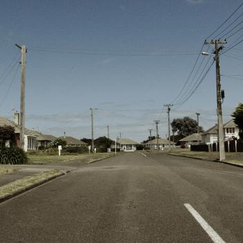 A landscape of suburban life in Whanganui