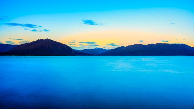 Lake Brunner at dawn