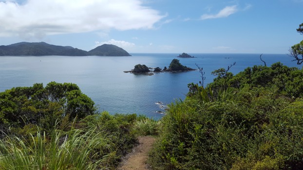 View across Oakura Bay