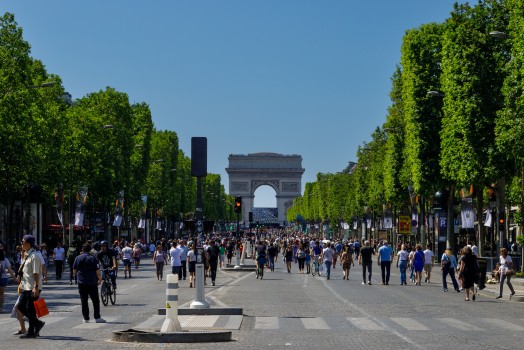 A Stroll on the Champs Elysee 