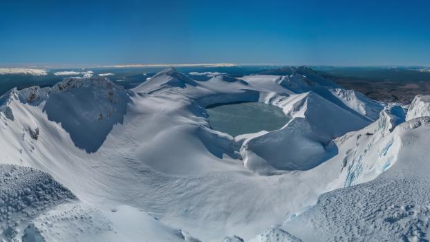 Mount Ruapehu summit view 