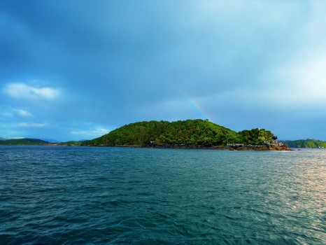 Rainbow on Stewart Island Rakiura