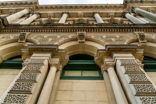 Heritage stone building at Oamaru