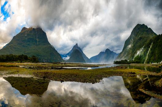 Milford Sound morning reflections