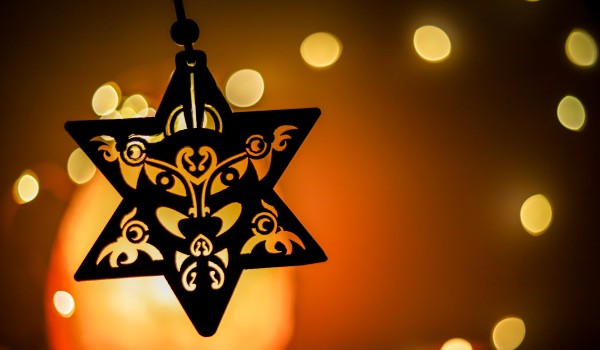 Matariki star wooden ornament silhouette