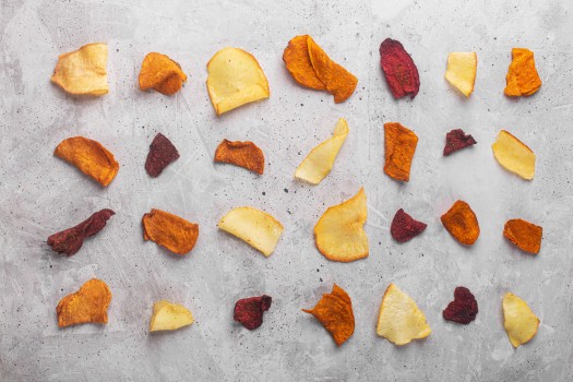 Chips of assorted colours