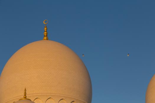 Golden mosque's dome
