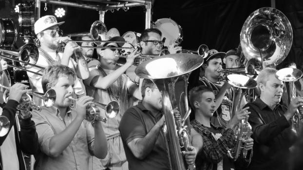 Brass band at Cuba Dupa