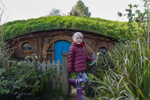Little girl in The Shire