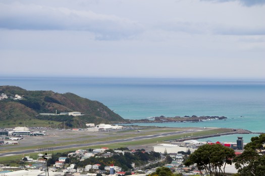 Wellington's oceanic airport