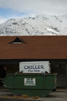 Sign chiller for hire