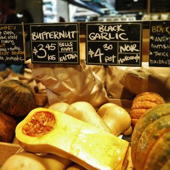 Local produce butternut squash pumpkins garlic for sale 