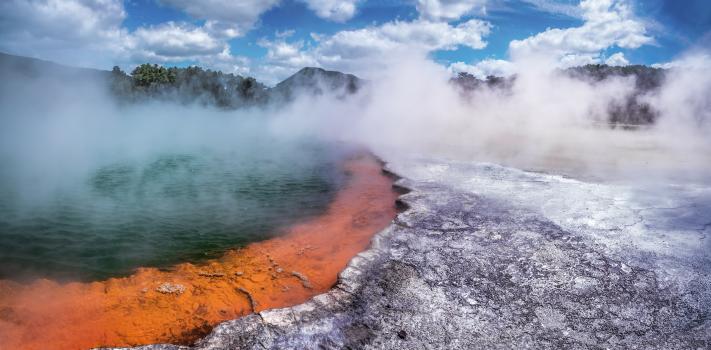 Wai-o-tapu geothermal reserve