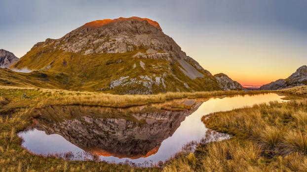 Mount Bell at sunset