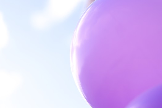 Purple balloon outdoors, Relay for Life 2022