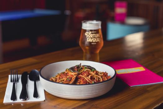 Fortune Favours and pasta at the Bristol hotel 