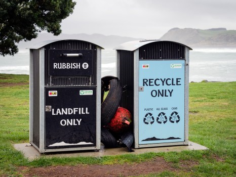 Rubbish Landfill Recycle Bins