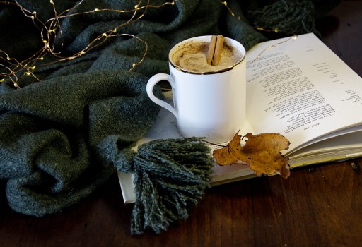 Hot Coffee and a book