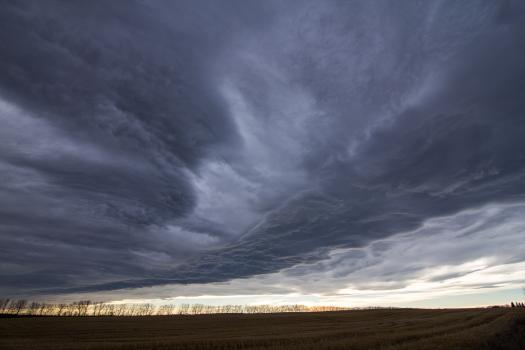 Storm clouds over Prairie