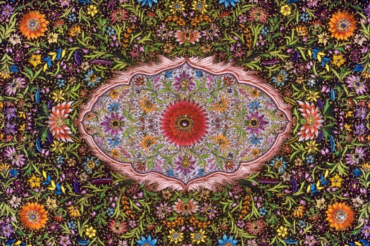 Silk carpet, Delhi