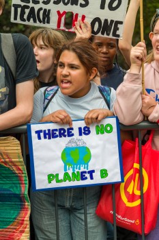 Protest no planet B