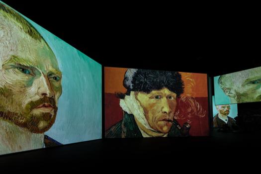 Van Gogh self-portraits 