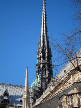 Spire of Notre-Dame Paris