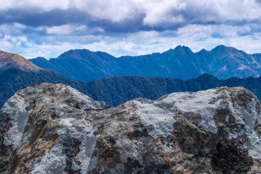 The Tararua range and Tararua Peaks