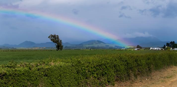 Rainbows end Canterbury NZ