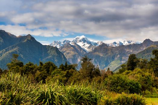 Layers of the Southern alps
