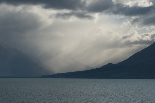 Storm over Lake Ohau