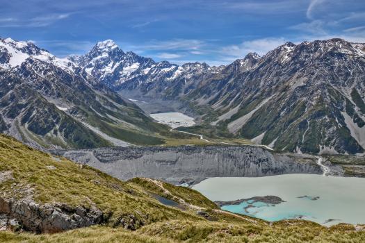 Mount Cook, from above Sealy Tarn