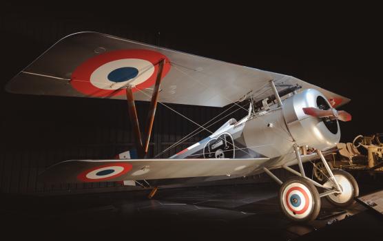 War biplane
