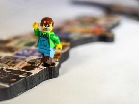 Kia Ora Lego Guy Visits Dunedin