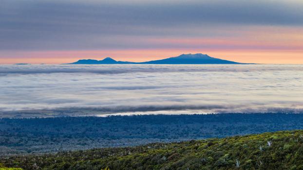 The volcanoes of Tongariro National Park