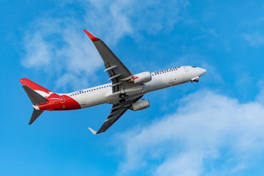 Qantas' aircraft engines and landing gear
