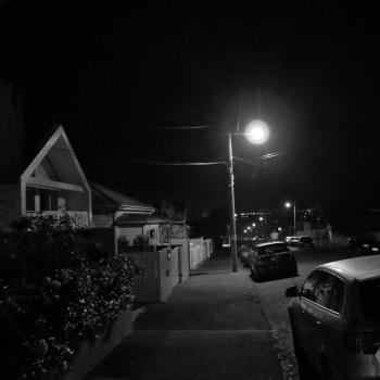Ponsonby street at night