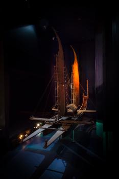 Reconstruction of an ancient boat