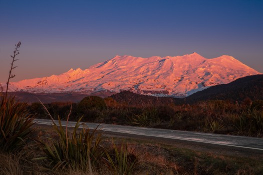 Mt Ruapehu Sunset