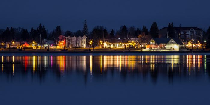 Small town reflections