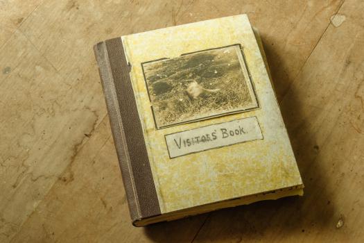 Historic book, Ranui Cove