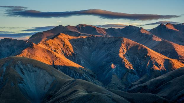 Winterslow Range at dawn