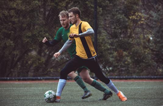 Football match contenders playing football - Sports Zone sunday league